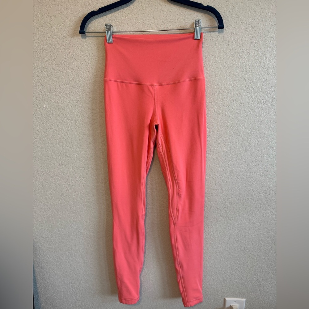 Lululemon Pink High-Waisted Leggings